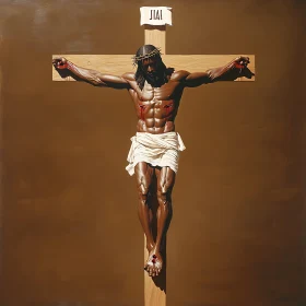 Jesus Christ on the Cross Artwork