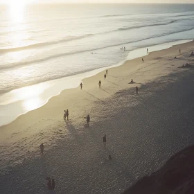 Coastal Serenity at Sunset