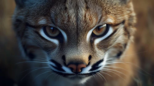 Lynx Close-Up: A Wildcat's Stare