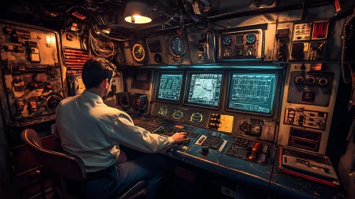 Complex Control Panel with Data Screens