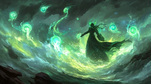 Mystical Wizardry: A Green Energy Spell