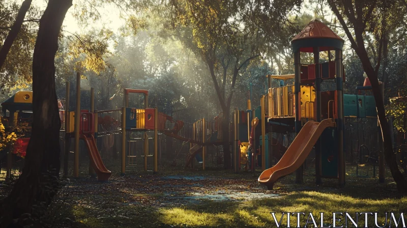 AI ART Playground in Sunlight