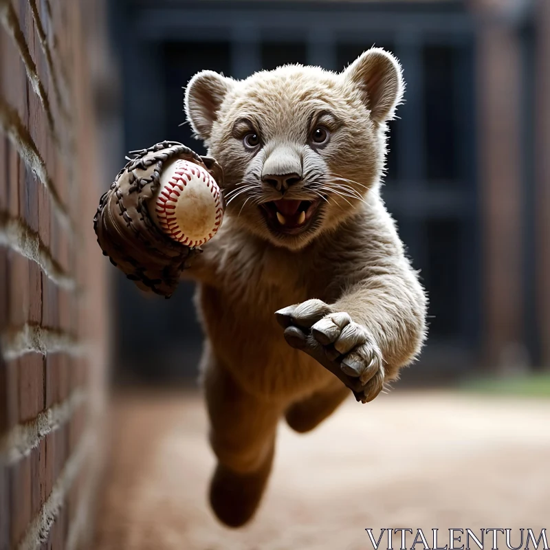 Cub's Baseball Adventure AI Image