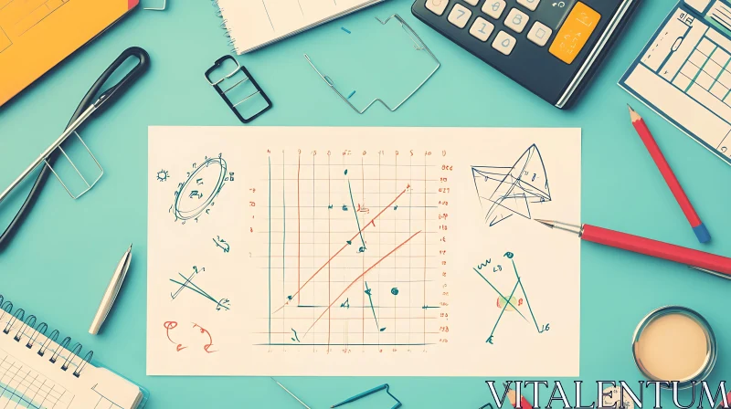 Business Data Analysis and Planning AI Image