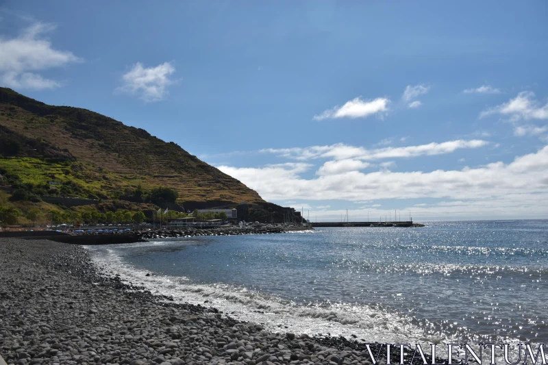 Stunning Coastal View of Madeira Island Free Stock Photo