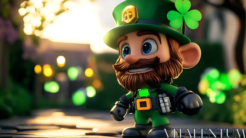 A Leprechaun's Lucky Day AI Image