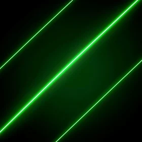 Diagonal Neon Green Lines on Black