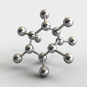 Shiny Metallic Molecular Design