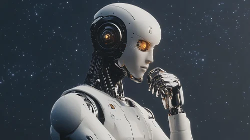 Robot Deep in Thought