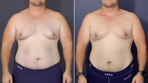 Man's Body Transformation