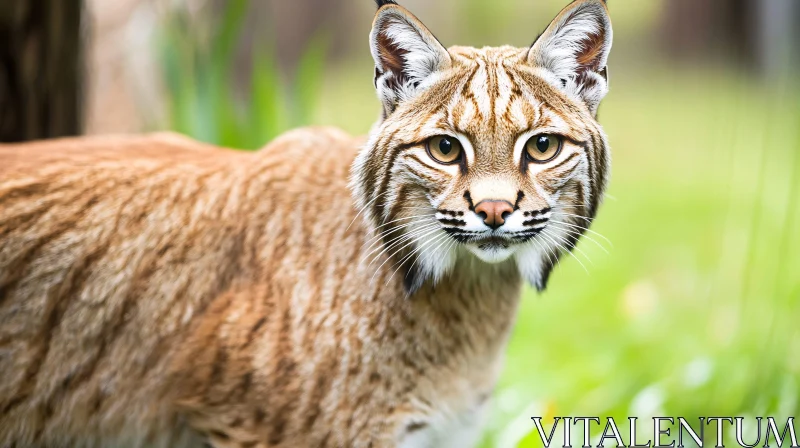 Bobcat Portrait: A Glimpse into the Wild AI Image