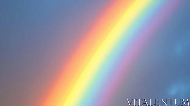 AI ART Rainbow in the Sky