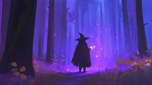 Mystical Witchcraft in the Purple Woods