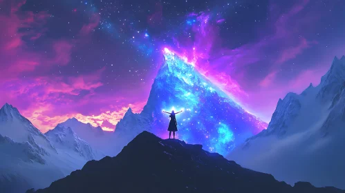 Celestial Mountain Vista