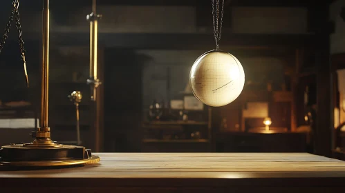 Antique Globe Still Life