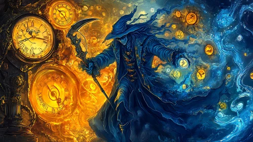 Chronos's Enigmatic Journey Through Time