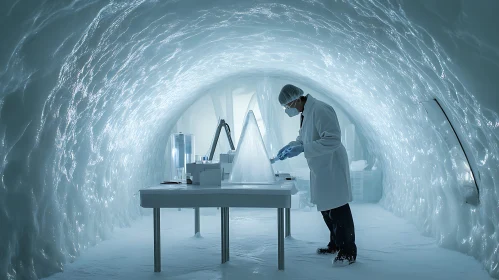 Frozen Lab: Scientist at Work