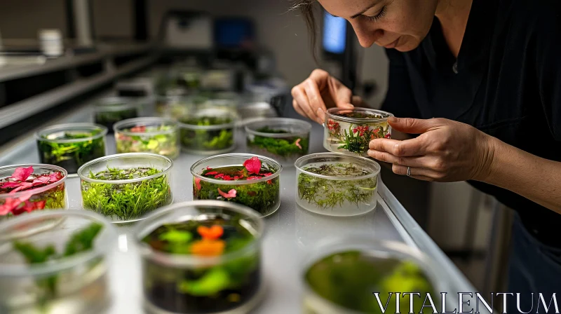 Flora in Glass Containers