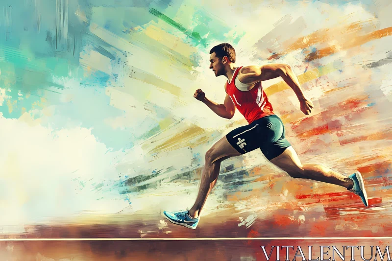 Inspiring Runner Captures Speed and Determination