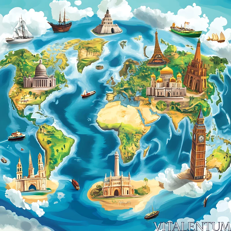 Whimsical World Tour Art
