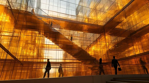 Futuristic Glass Architecture
