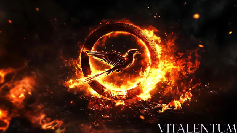 Phoenix Ablaze: A Symbol of Rebirth