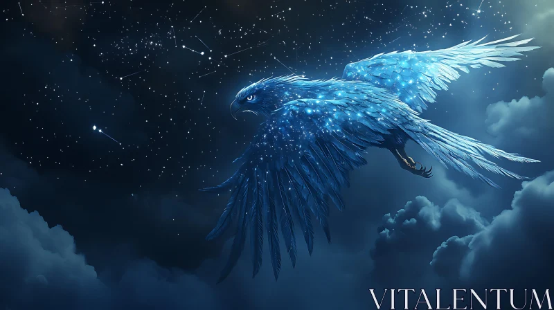 Eagle Flight Under the Stars