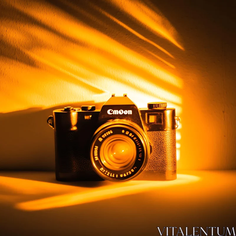 Retro Camera Still Life