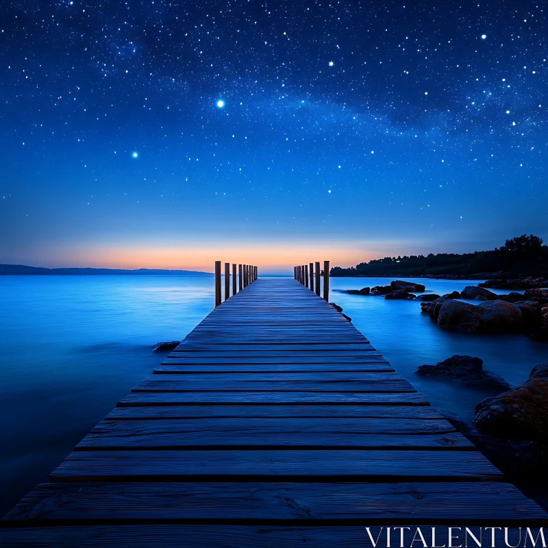Starry Night Dock View