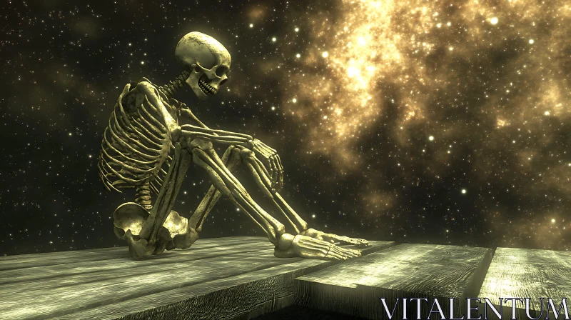 Cosmic Contemplation: A Skeleton's View