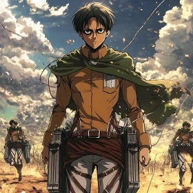 Dynamic Anime Adventure with Strong Characters