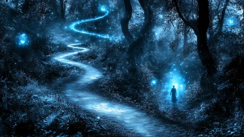 Luminous Forest Trail