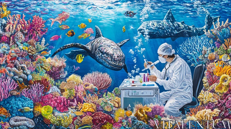 AI ART Coral Reef Research Lab
