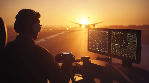 Sunset Air Traffic Control View