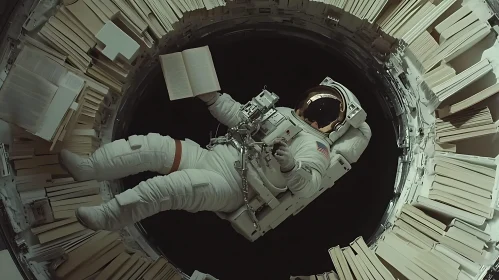 Space Reader: Astronaut in Library