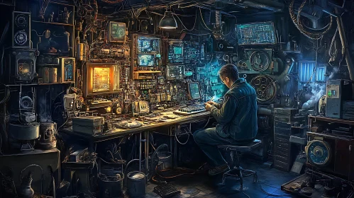 Electronic Haven: A Solitary Pursuit
