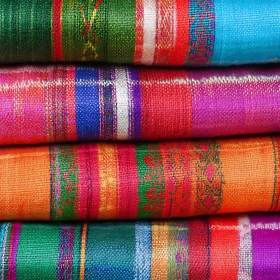 Colorful Textile Stack