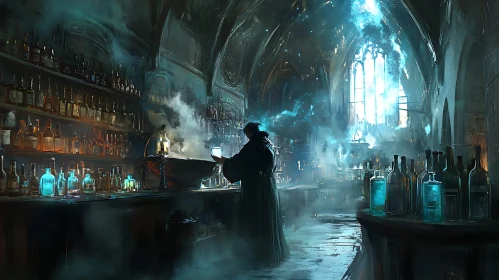 Alchemy and Magic in a Dark Laboratory