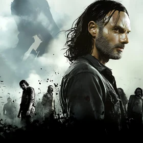 Survivor's Resolve Against Zombie Threat