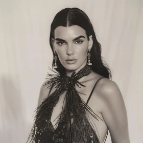 Kendall Jenner Fashion Portrait