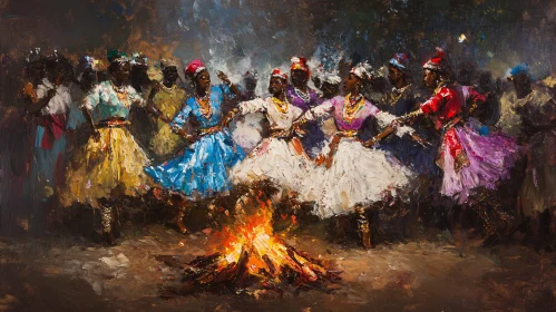 Celebration Around the Fire
