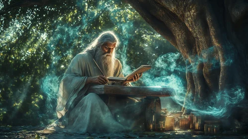 Mystical Forest Scribe