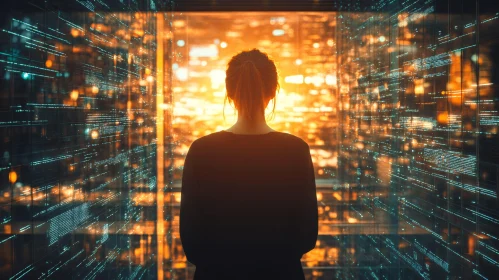 Futuristic Data World