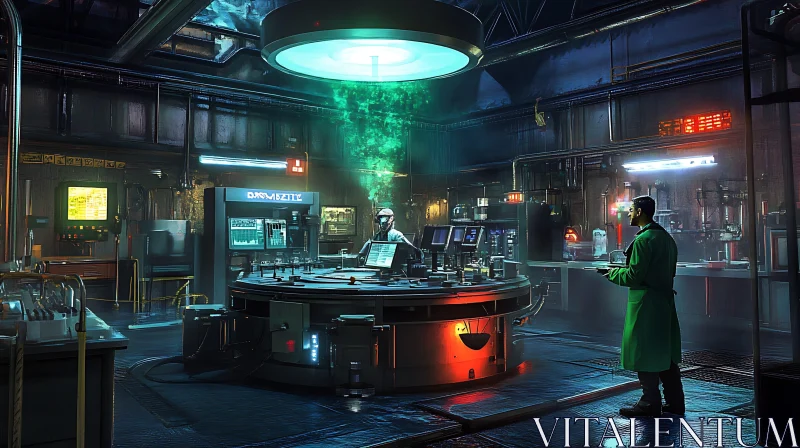 Advanced Technology in Science Laboratory AI Image