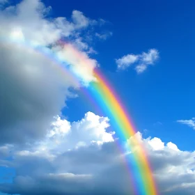 Sky With Rainbow