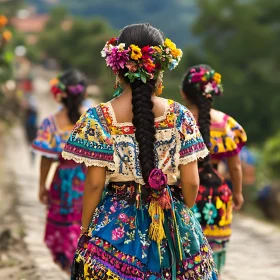 Colorful Traditional Clothing