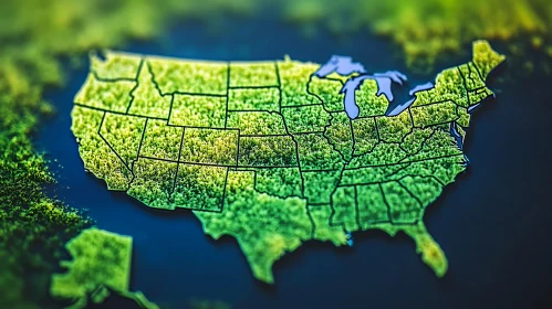 USA Green Map