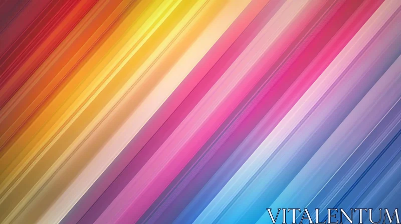 Gradient Stripes Abstract Color Background AI Image