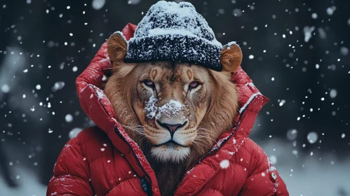 Winter Lion Fashion