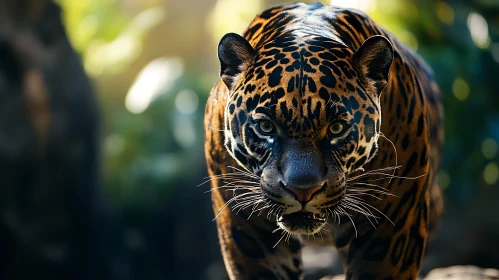 Jaguar Portrait: A Study in Wild Beauty
